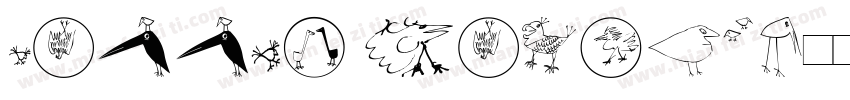 Little Birds字体转换